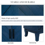 Lacquered Wooden Vintage Style Sideboard