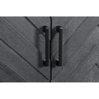 Lacquered Wooden Vintage Style Sideboard