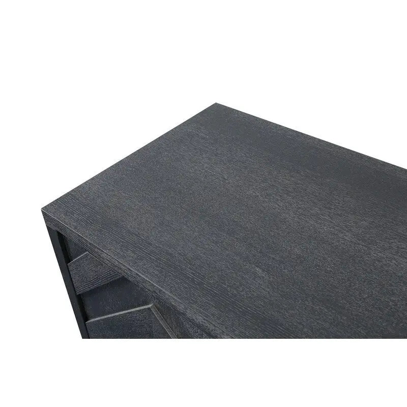 Lacquered Wooden Vintage Style Sideboard