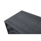 Lacquered Wooden Vintage Style Sideboard