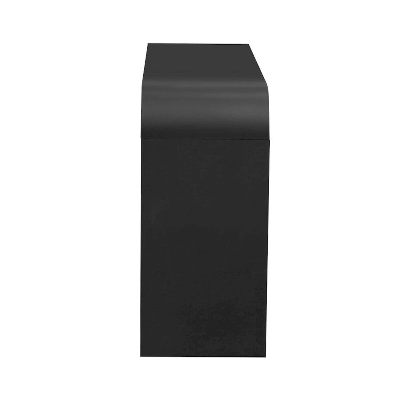 Striped Storage Cabinet with 4 Doors, Adjustable