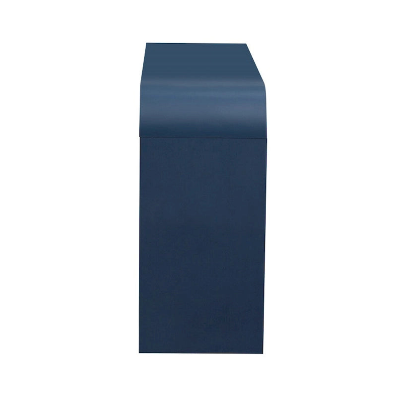 Striped Storage Cabinet with 4 Doors, Adjustable