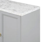 Modern Sideboard with Extra Large Storage Space with Metal Handles and Support Legs for Living Room and Dining Room