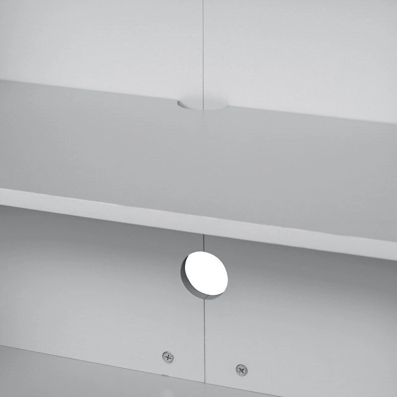 Modern Sideboard with Extra Large Storage Space with Metal Handles and Support Legs for Living Room and Dining Room