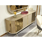 Madrid Modern Buffet With Mirror For Dining Room