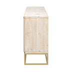 60 4-Door Sideboard Cabinet with Adjustable Shelves