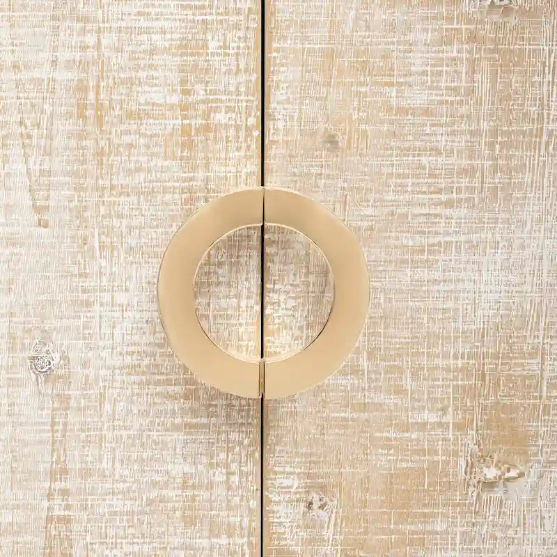 60 4-Door Sideboard Cabinet with Adjustable Shelves