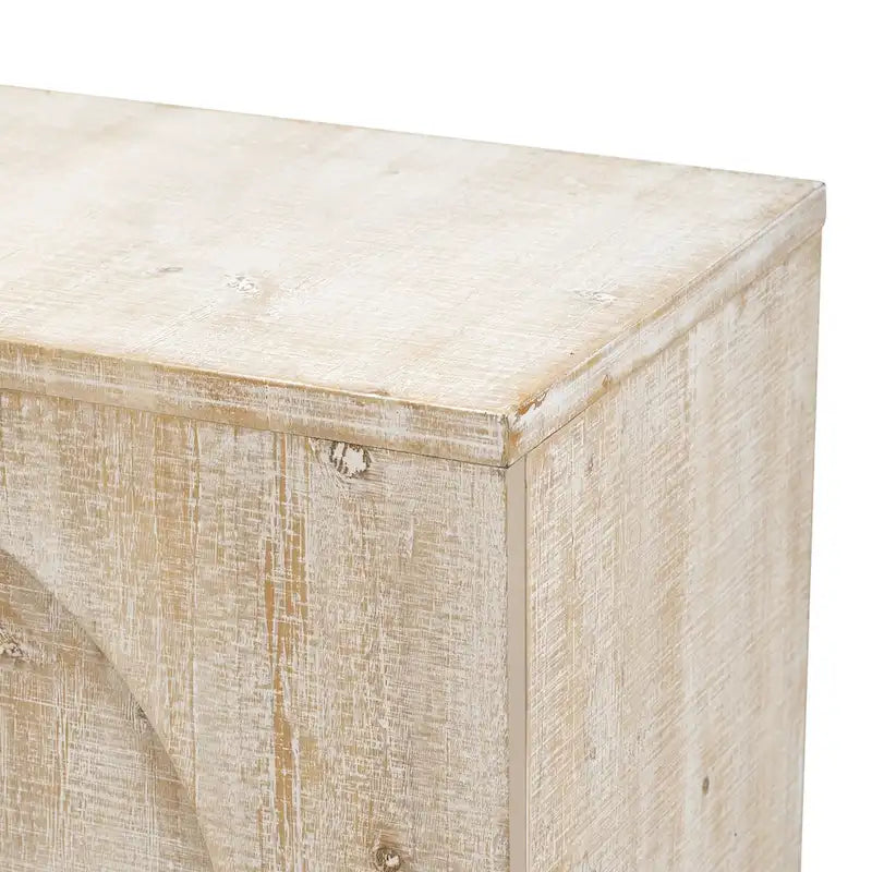 60 4-Door Sideboard Cabinet with Adjustable Shelves