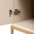 60 4-Door Sideboard Cabinet with Adjustable Shelves