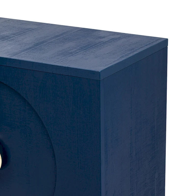 60 4-Door Sideboard Cabinet with Adjustable Shelves