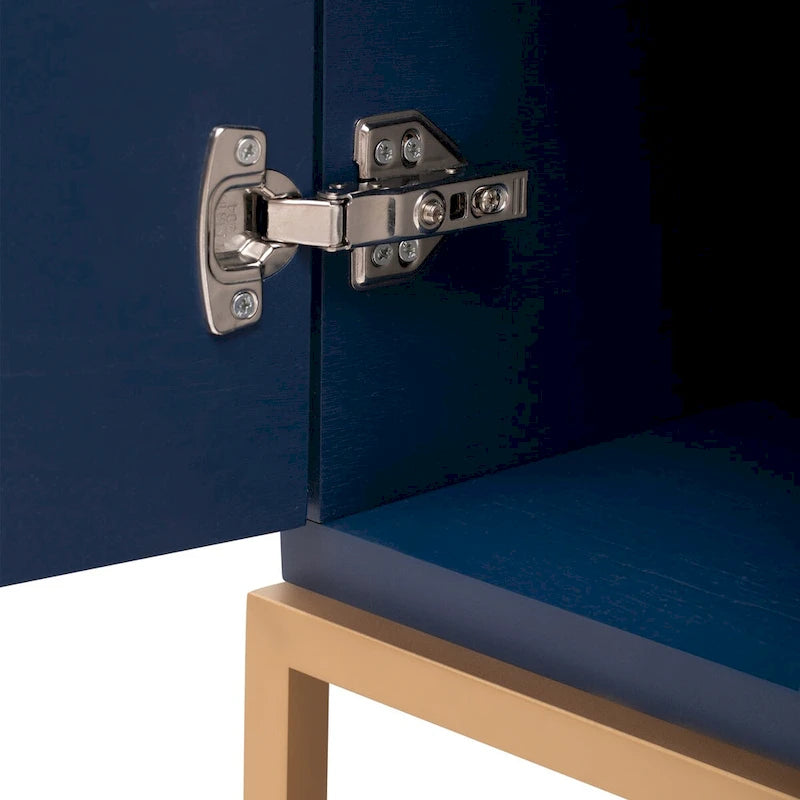 60 4-Door Sideboard Cabinet with Adjustable Shelves