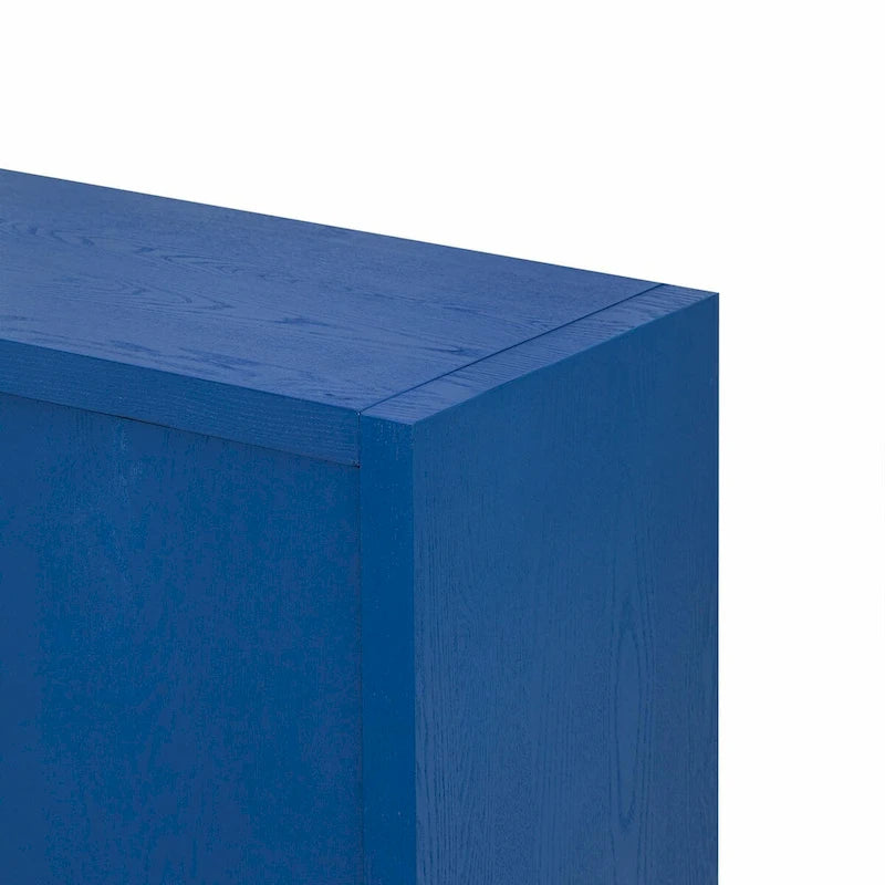 Four-Door Ash Veneer Sideboard Cabinet