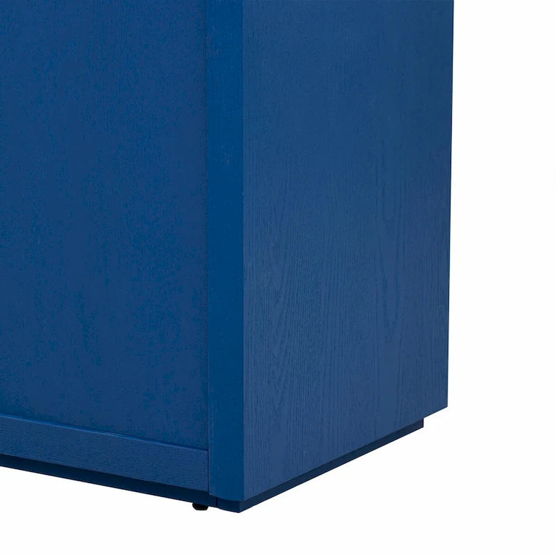 Four-Door Ash Veneer Sideboard Cabinet