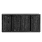 Four-Door Ash Veneer Sideboard Cabinet