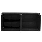 Four-Door Ash Veneer Sideboard Cabinet