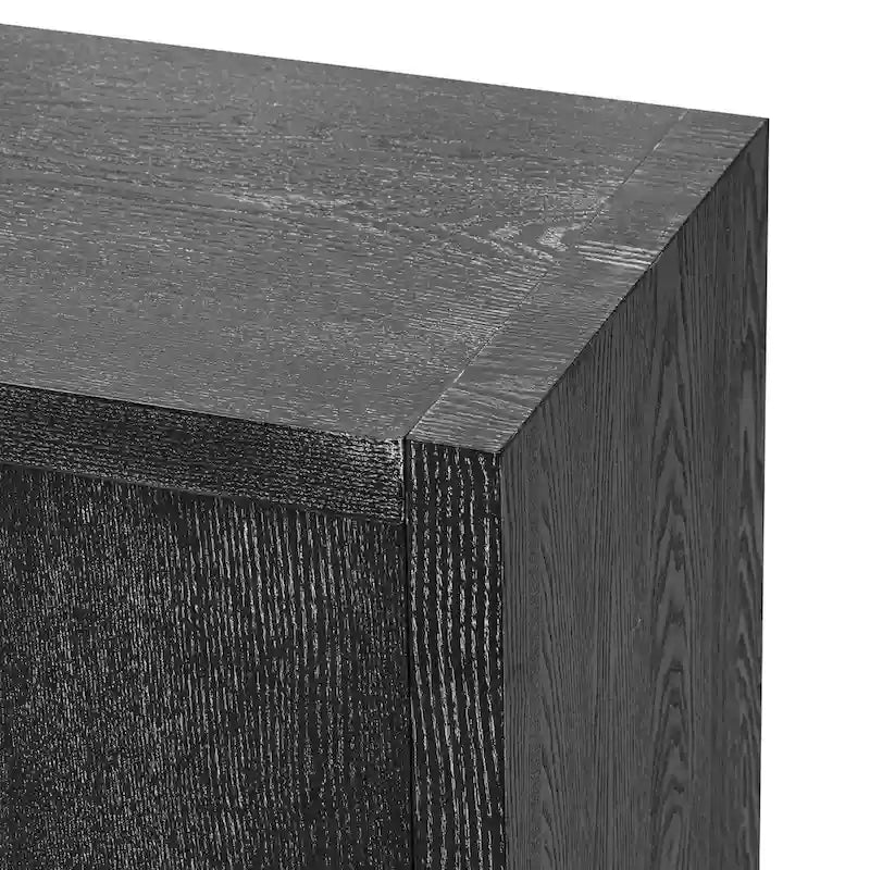 Four-Door Ash Veneer Sideboard Cabinet