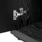 Four-Door Ash Veneer Sideboard Cabinet