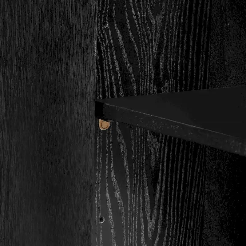 Four-Door Ash Veneer Sideboard Cabinet