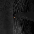 Four-Door Ash Veneer Sideboard Cabinet