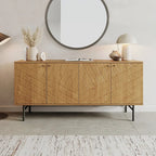 Studio London Amara 63 Wide Sideboard with Geometric Design