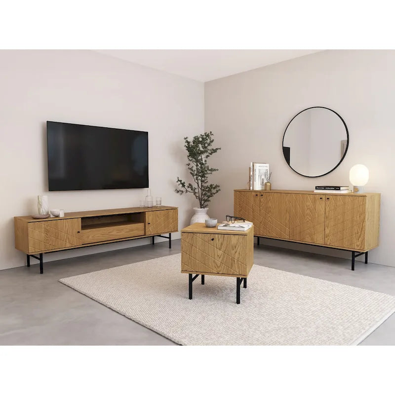 Studio London Amara 63 Wide Sideboard with Geometric Design