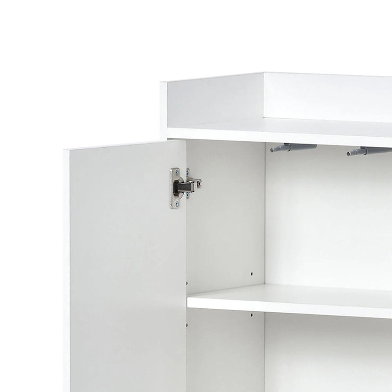 Minimalist Design Freestanding Wooden Sideboard with Metal Legs