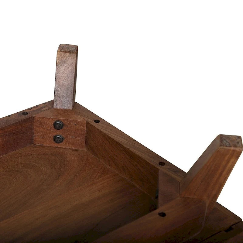 Wood Six Drawer Sideboard Buffet