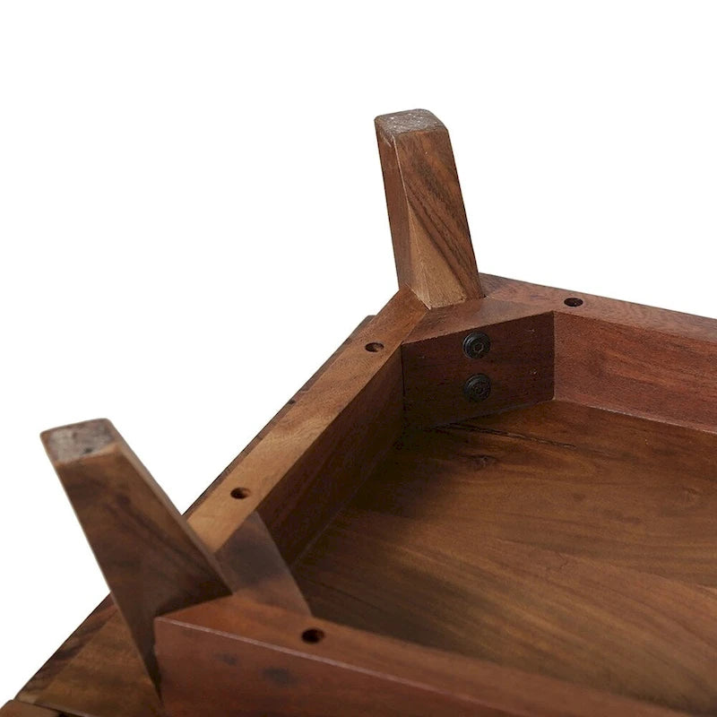 Wood Six Drawer Sideboard Buffet