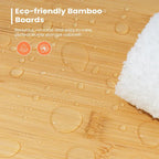 Pellebant Boho Farmhouse Accent Sideboard Buffet Kitchen Storage Cabinet with Doors