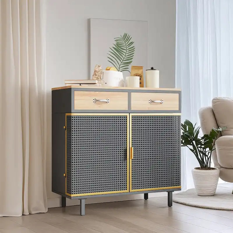 Modern Furniture Decor Sideboard with Drawers and Doors