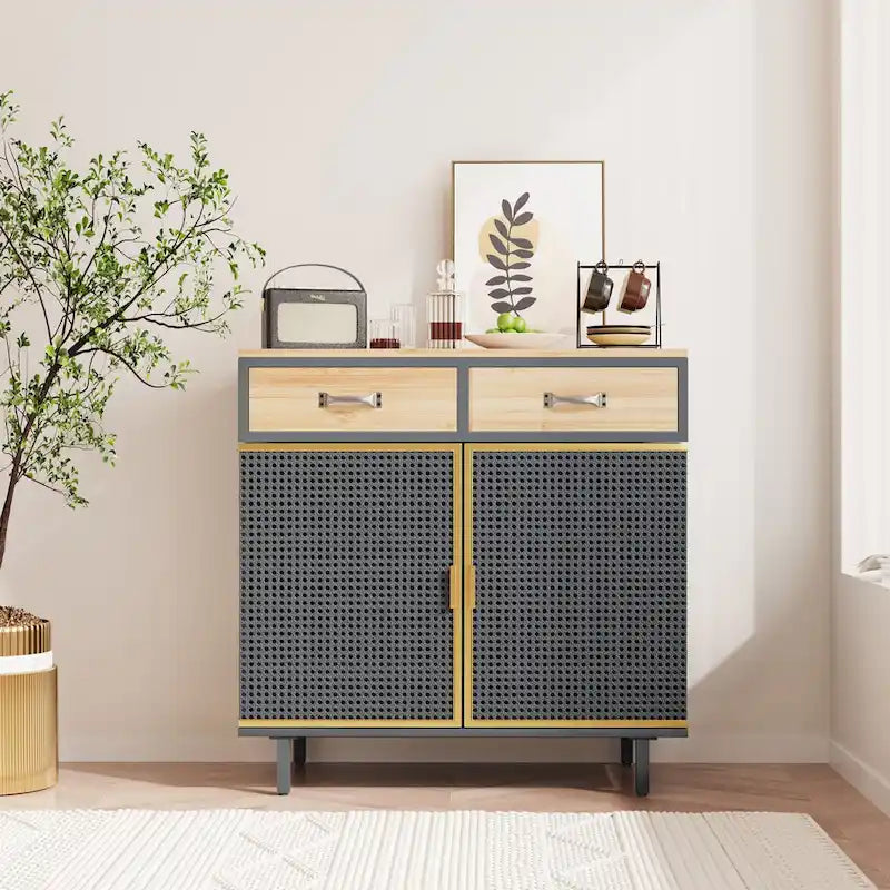 Modern Furniture Decor Sideboard with Drawers and Doors