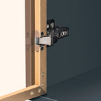 GEITIN Modern Sideboard Buffet Cabinet with Glass Doors