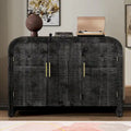 Vintage Chic Wooden Sideboard with Foot Pads
