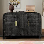 Vintage Chic Wooden Sideboard with Foot Pads