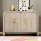Vintage Chic Wooden Sideboard with Foot Pads