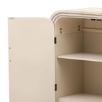 Vintage Chic Wooden Sideboard with Foot Pads