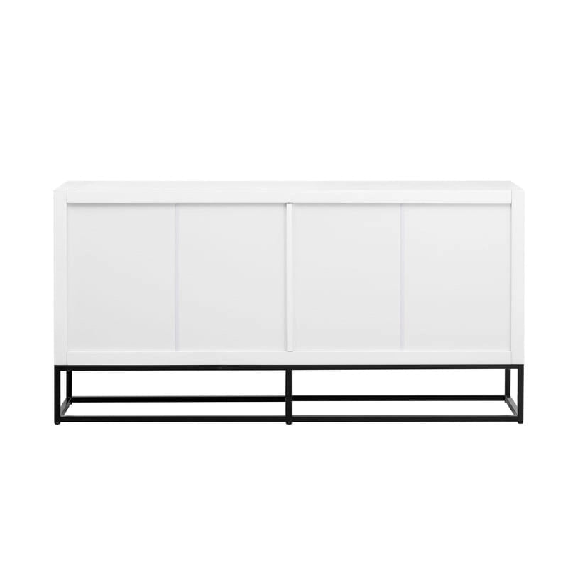 Light Luxury Designed Cabinet with Unique Support Legs and Adjustable Shelves, Suitable for Living Rooms, Corridors