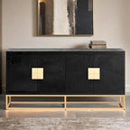 Light Luxury Designed Cabinet with Unique Support Legs and Adjustable Shelves, Suitable for Living Rooms, Corridors