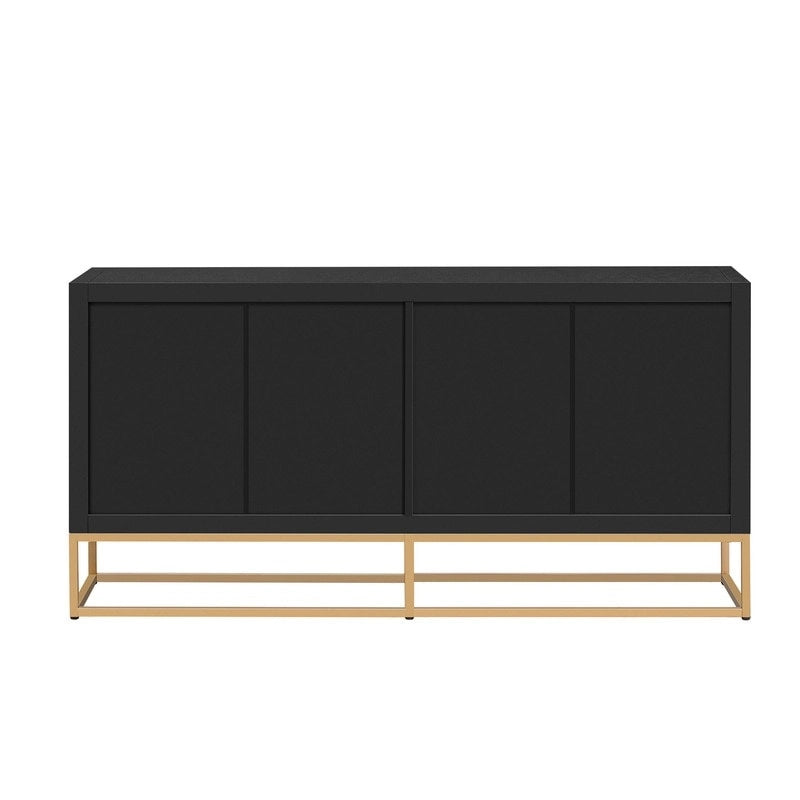 Light Luxury Designed Cabinet with Unique Support Legs and Adjustable Shelves, Suitable for Living Rooms, Corridors