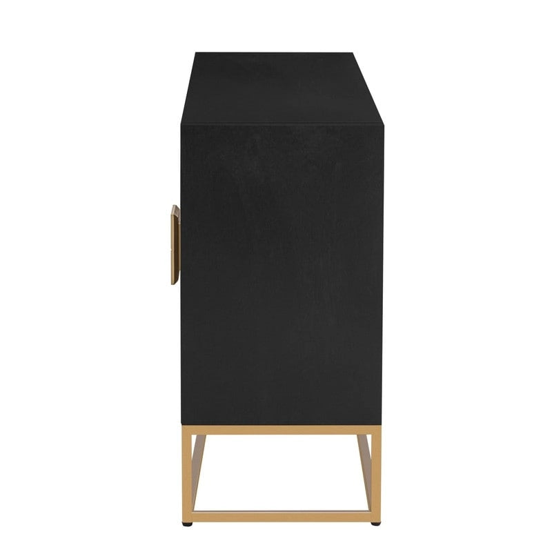Light Luxury Designed Cabinet with Unique Support Legs and Adjustable Shelves, Suitable for Living Rooms, Corridors
