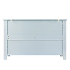 Drawer Dresser BAR CABINET side cabinet,buffet service counter, solid wood frame,plasticdoor panel,retro shell handle