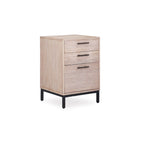 Rye Studio Cassia Home Office Filing Cabinet in Mountain White Wood Veneer