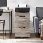 2-Drawer File Cabinet - 15.7D x 16.5W x 27.6H