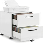 2-Drawer File Cabinet - 15.7D x 16.5W x 27.6H