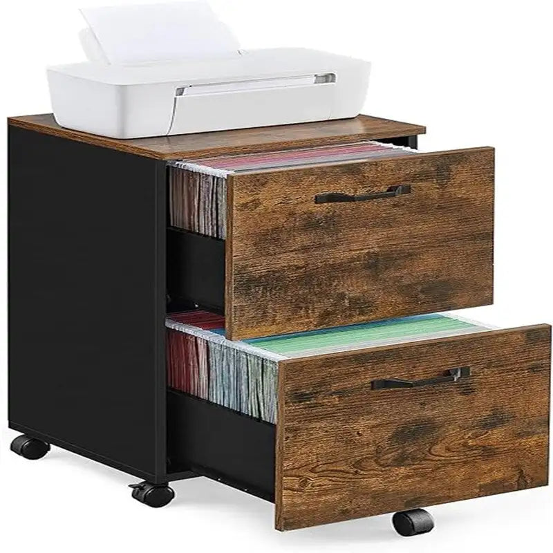 2-Drawer File Cabinet - 15.7D x 16.5W x 27.6H