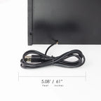 All-in-One USB charging 8 Compartments Desk Organizer - Black