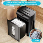 Mobile Paper Shredder Cross Cut Low Noise Large Capacity