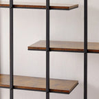 Round 5-Tier Metal Plant Stand Bookshelf Display Shelf