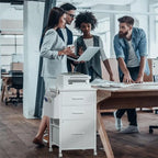 Small File Cabinets for Home Office - 3 Drawer Filing Cabinet - 15.68D x 15.3W x 26.6H