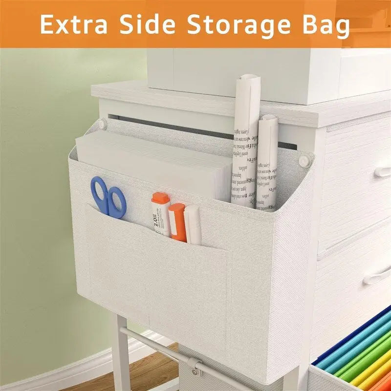 Small File Cabinets for Home Office - 3 Drawer Filing Cabinet - 15.68D x 15.3W x 26.6H